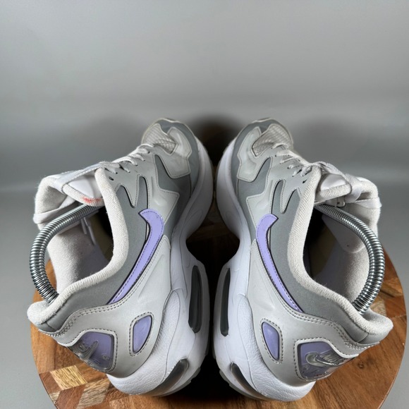 Nike Air Max 2 Light Women's Shoes Light Grey Lavender Silver Size 10 CJ7981 001 - Picture 5 of 8